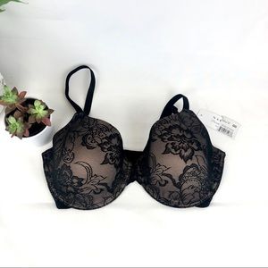 Natori Private Luxuries Black Lace Nursing Bra